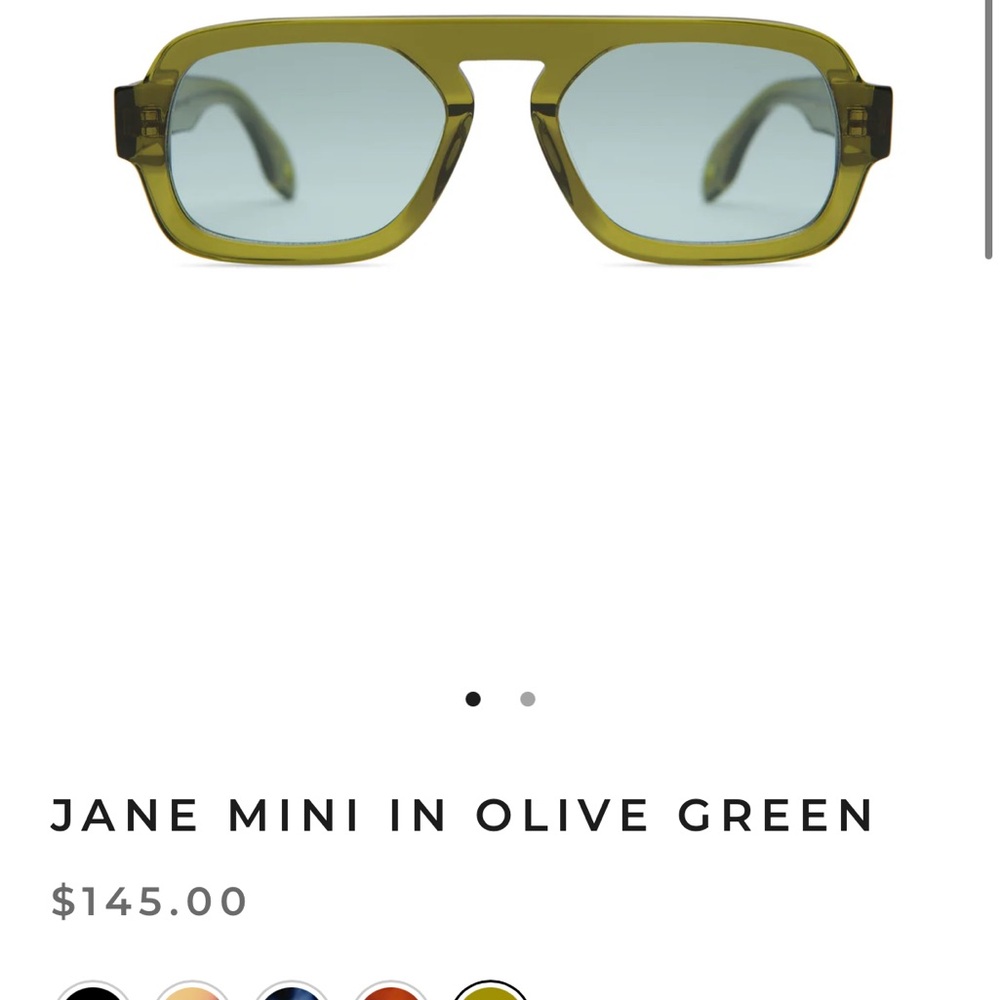 Olive Green Sunglasses